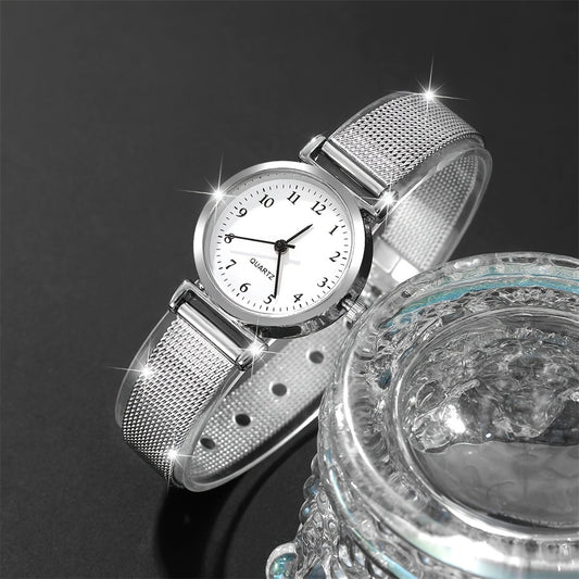 Women Fashion Watch, Ladies Casual Bracelet Watches, Simple Dial Quartz Wrist Dress Clock
