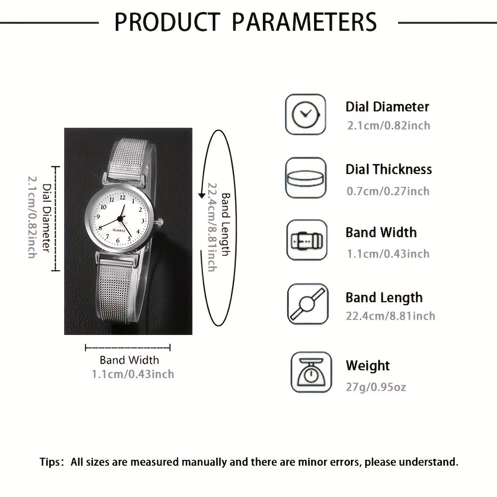 Women Fashion Watch, Ladies Casual Bracelet Watches, Simple Dial Quartz Wrist Dress Clock