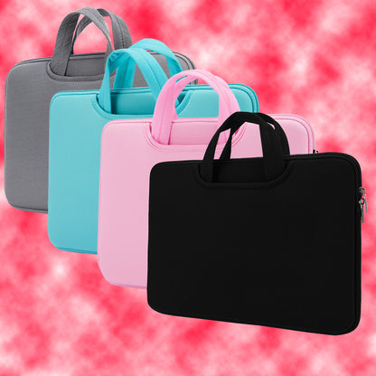 Computer Handbag, Large Space Laptop Bag, Lightweight, Front Pocket Can Hold Power, Mouse