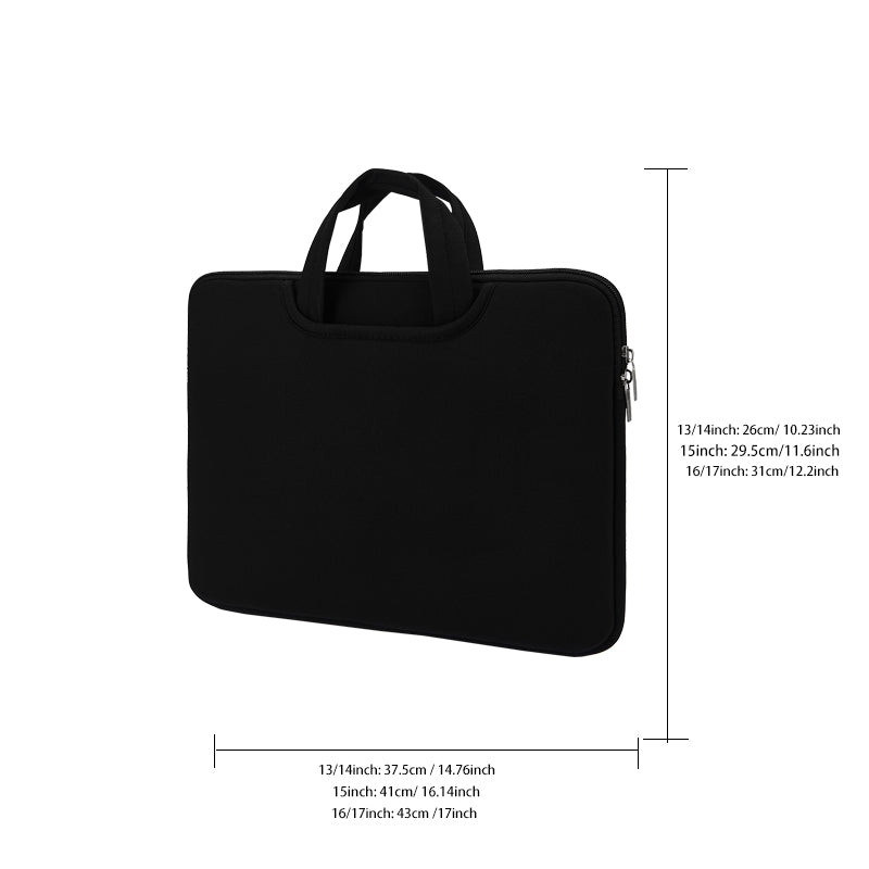Computer Handbag, Large Space Laptop Bag, Lightweight, Front Pocket Can Hold Power, Mouse