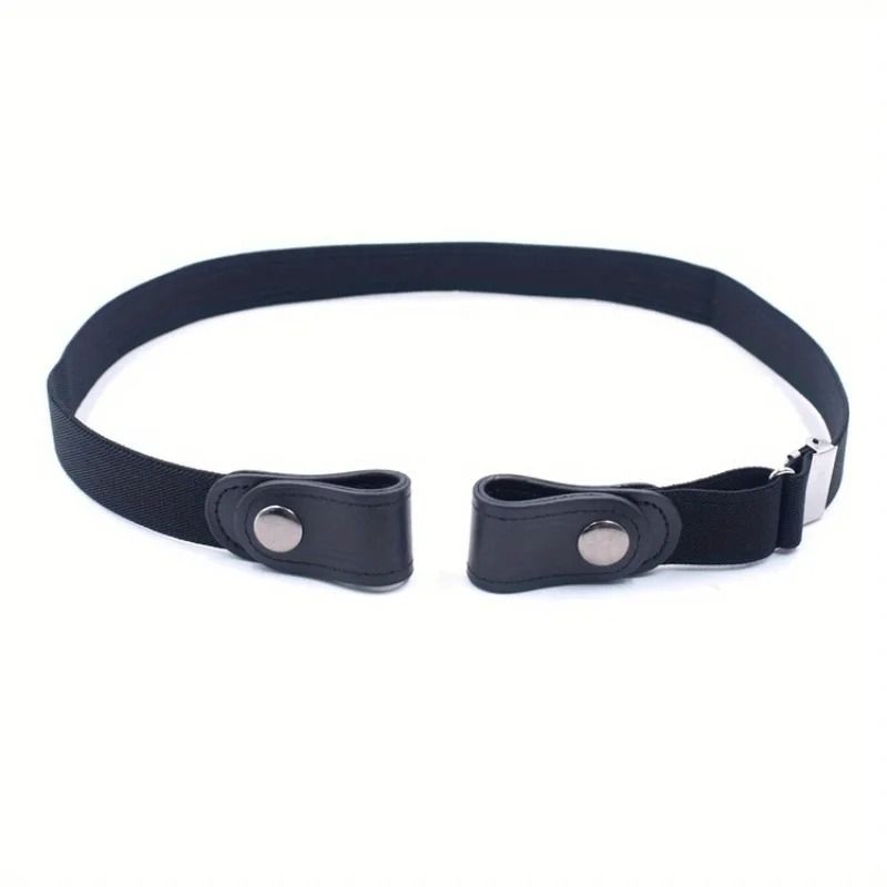 No Buckle Elastic Waist Belt for Men and Women