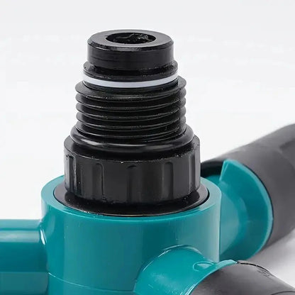 Rotating Lawn Sprinkler, Garden Sprinkler, 360-Degree Automatic, Three-Fork Sprinkler Head, For Yard