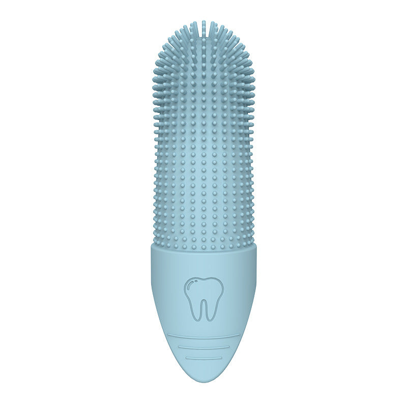 Cleaning Finger Toothbrush for Dogs, Dog Toothbrush Silicone Finger Brush, Food Grade Toothbrush for Dogs and Cats