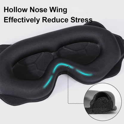 Padded Sleep Mask For Eyes, Sleeping Mask Block Out Light, Slaapmasker Eye Shade, Blindfold, Sleeping Aid Face Mask