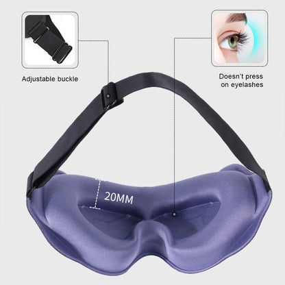 Padded Sleep Mask For Eyes, Sleeping Mask Block Out Light, Slaapmasker Eye Shade, Blindfold, Sleeping Aid Face Mask
