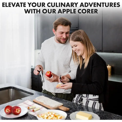 Apple Corer Tool Easy to Use Sharp Serrated Blade Apple Core Remover for Kitchen
