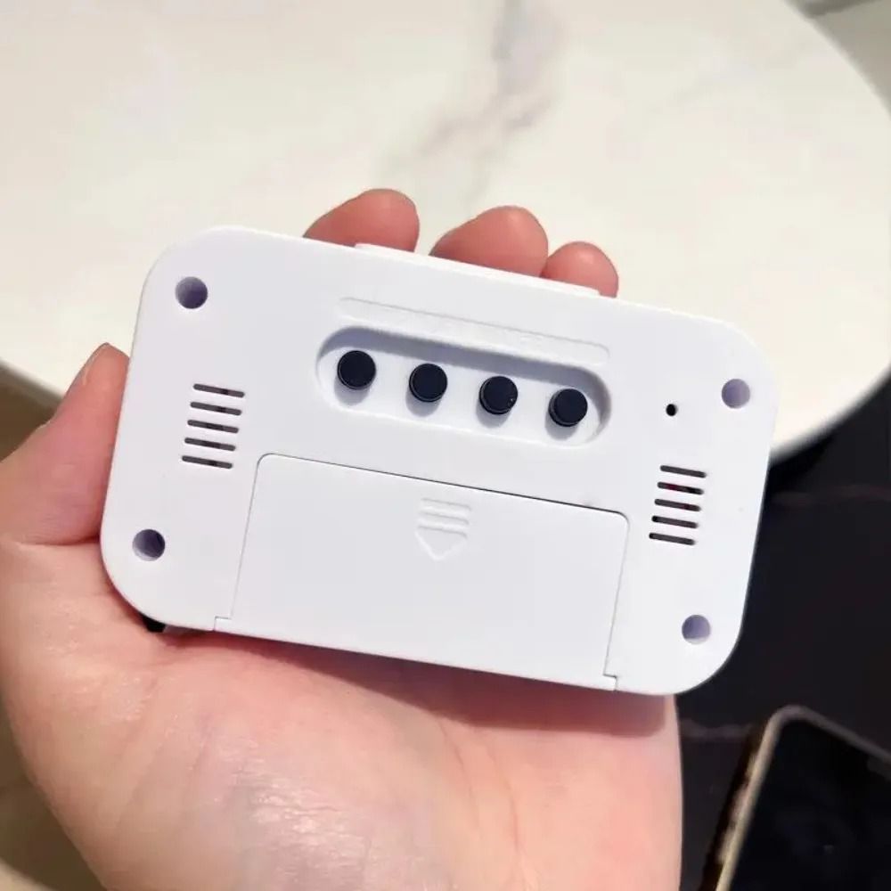 LED Digital Alarm Clock with Backlight Snooze and Calendar Display