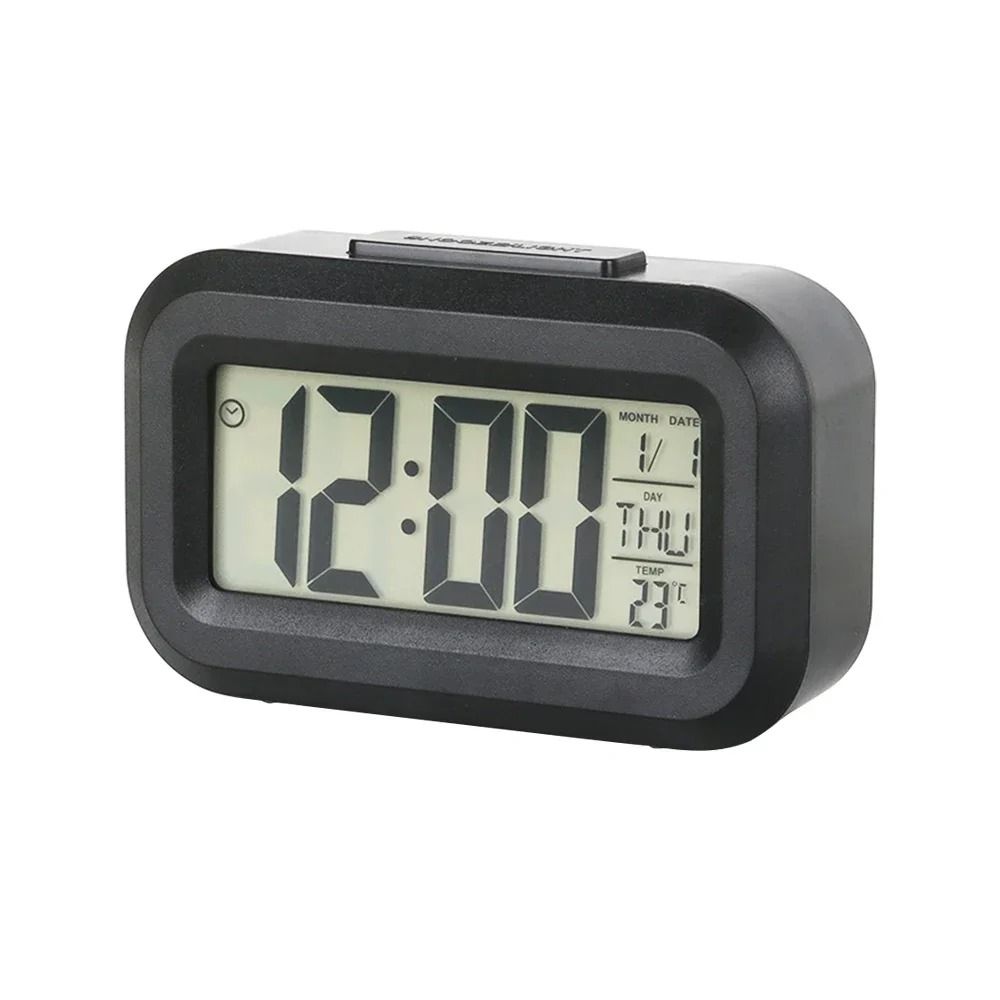 LED Digital Alarm Clock with Backlight Snooze and Calendar Display