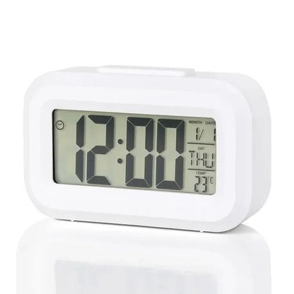 LED Digital Alarm Clock with Backlight Snooze and Calendar Display