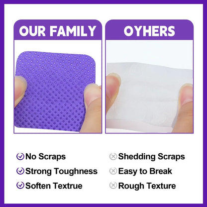 Lint Free Nail Polish Remover Cotton Wipes UV Gel Cleaner Pads for Manicure and Nail Art