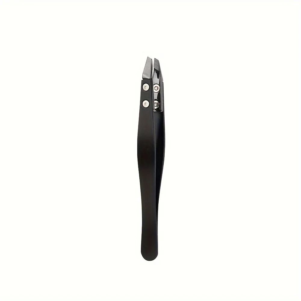 Zirconia Ceramic Pointed Tweezers Stainless Steel Precision Eyebrow and Hair Removal Tool