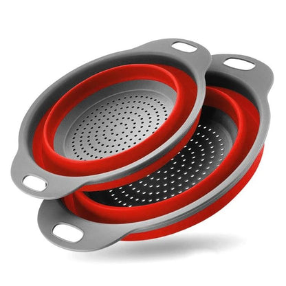Transform Your Kitchen with Space Saving Foldable Strainers