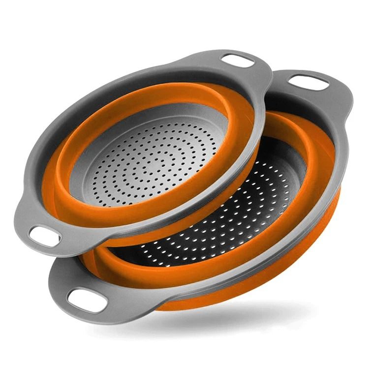 Transform Your Kitchen with Space Saving Foldable Strainers