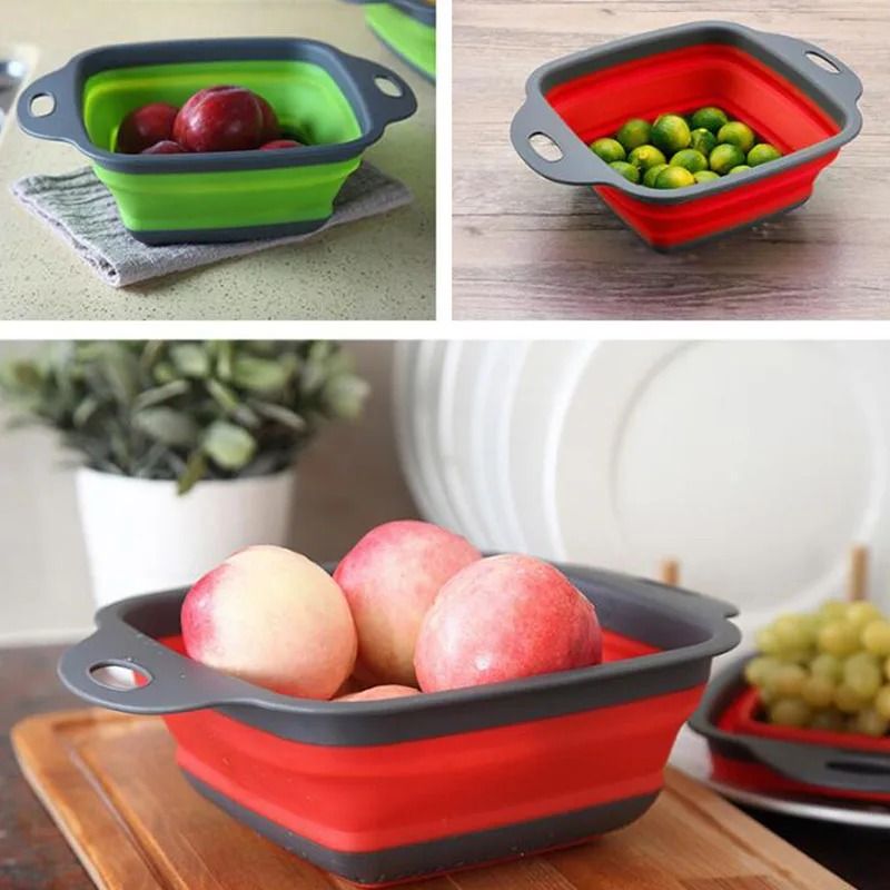 Transform Your Kitchen with Space Saving Foldable Strainers