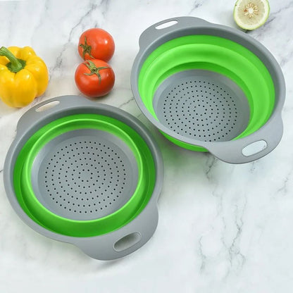 Transform Your Kitchen with Space Saving Foldable Strainers