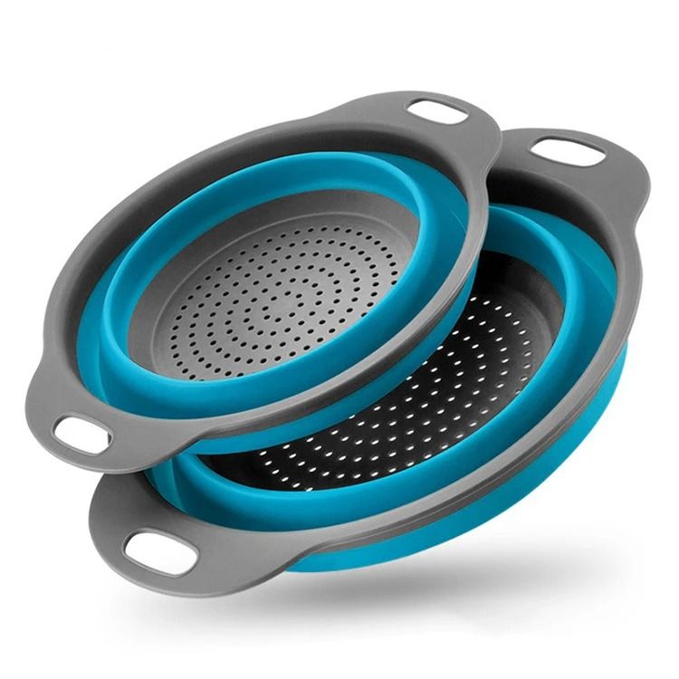 Transform Your Kitchen with Space Saving Foldable Strainers