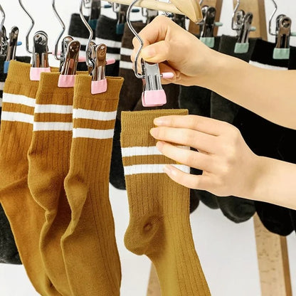 Closet Clothes Organizer Pegs with Hook for Laundry and Clothing Storage