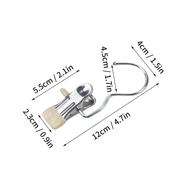 Closet Clothes Organizer Pegs with Hook for Laundry and Clothing Storage