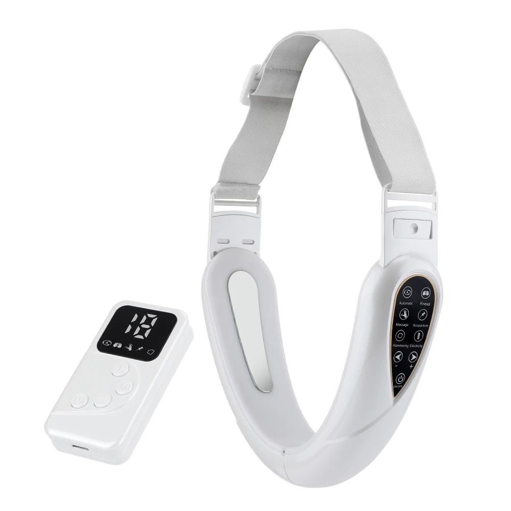 Rechargeable V Face Massager Portable Facial Massage Device with LED Display