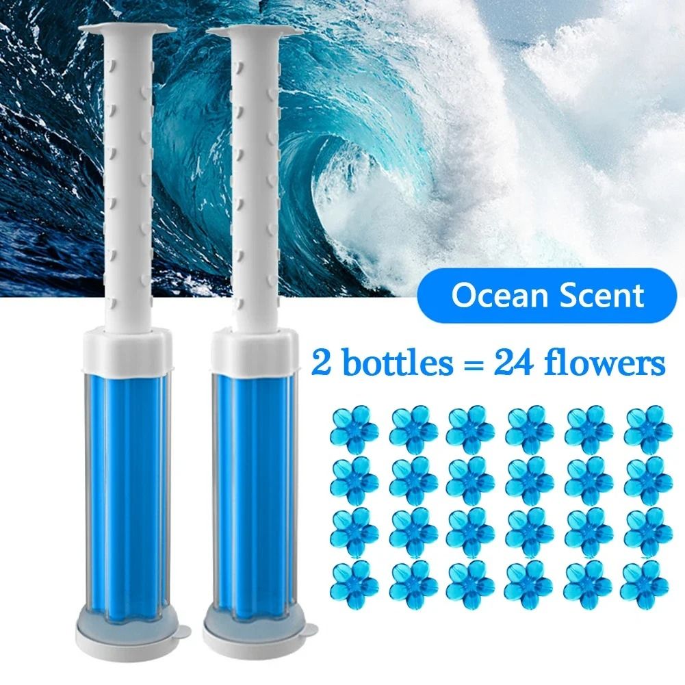 Toilet Cleaner Gel Deodorant 2 Pack Toilet Gel Air Freshener Bathroom Fragrance Cleaner