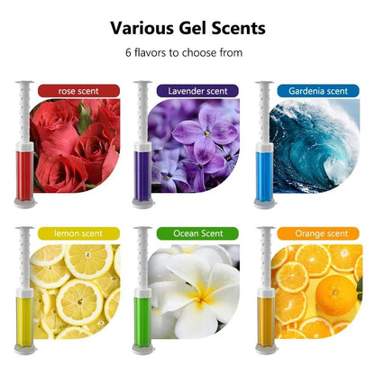 Toilet Cleaner Gel Deodorant 2 Pack Toilet Gel Air Freshener Bathroom Fragrance Cleaner