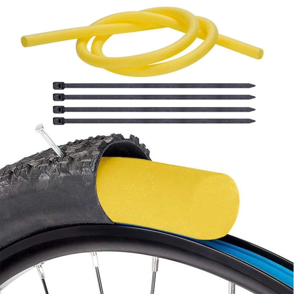 Bicycle Tire Inserts Puncture Protection Sponge Liner for Tubeless Tires Outdoor Cycling