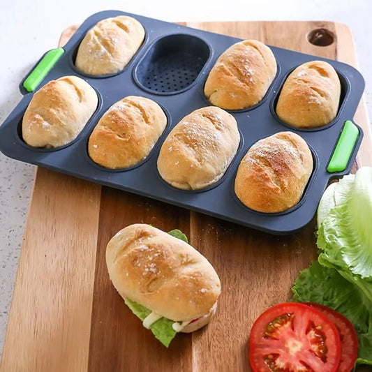 Silicone Mini Baguette Baking Tray Non Stick Bread Mold