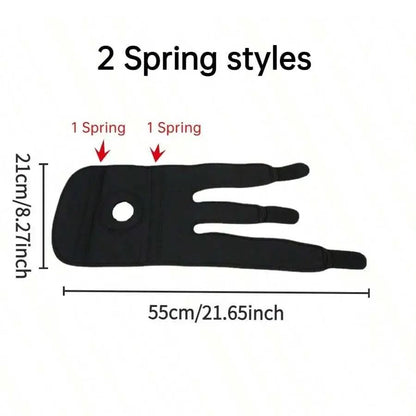 Outdoor Sports Knee Pads with Spring Support for Running Hiking Cycling Protection