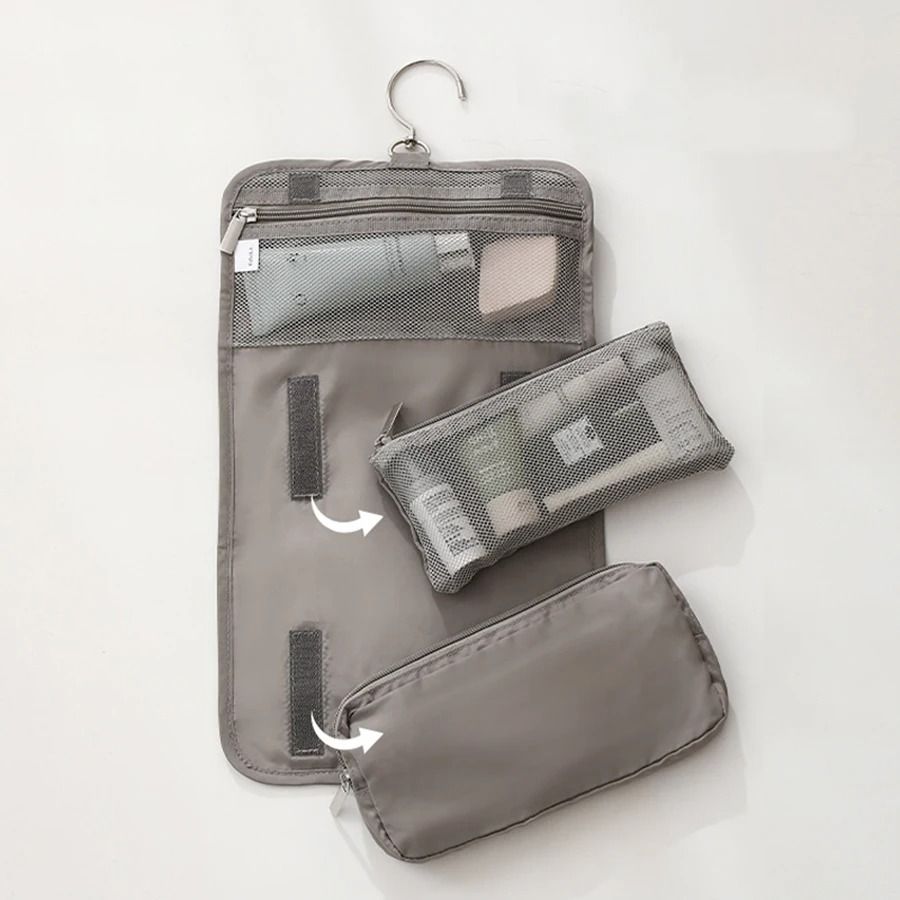 Portable Travel Toiletry Bag Large Capacity Makeup Organizer Multifunction Storage Bag