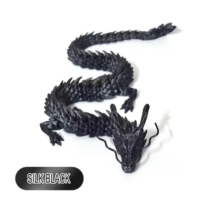 Huge 3D Printed Jointed Dragon Figurine Decoration 90cm