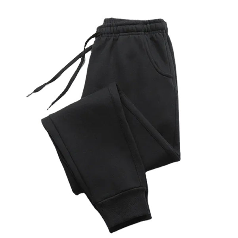 Fitness Loose Fit Clothing, Men's Pants, Autumn Winter Sport Jogging Trousers, Solid Color Streetwear Pants