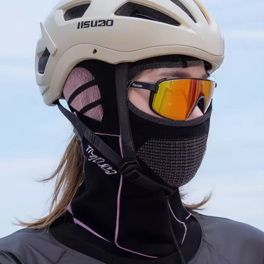 Winter Ski Hat Full Face Mask, Men Women Cold-Proof Thermal Scarf, Ski Cycling Hunting Head Neck Cover Helmet Liner Cap