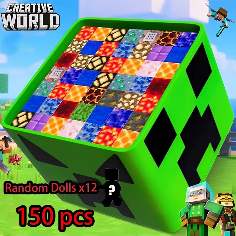 Magnetic Mine World Building Cube Set for Kids