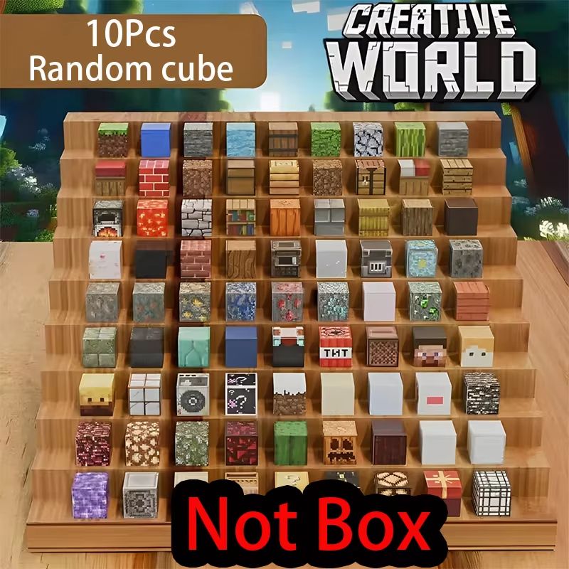 Magnetic Mine World Building Cube Set for Kids