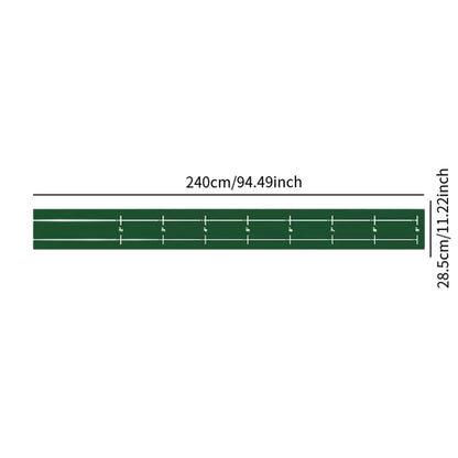 Portable Golf Putting Mat Training Aid for Home and Lawn