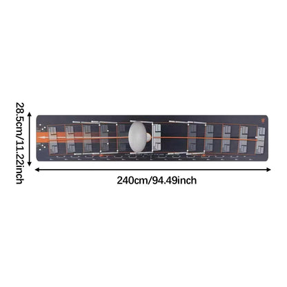 Portable Golf Putting Mat Training Aid for Home and Lawn