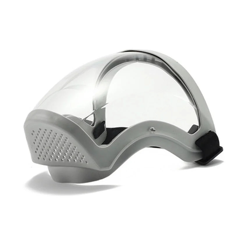 Anti Fog Anti Splash Head Wear, Full Face Protection Anti Droplet Mask, Glasses Space Spherical