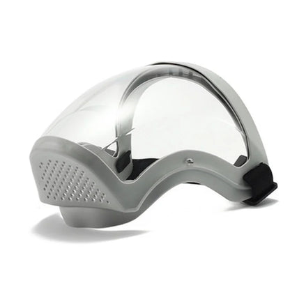 Anti Fog Anti Splash Head Wear, Full Face Protection Anti Droplet Mask, Glasses Space Spherical