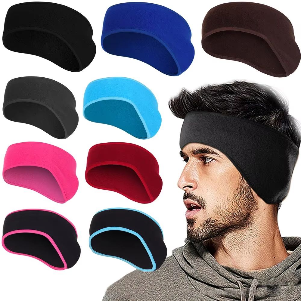 Fleece Winter Ear Warmer Headband for Outdoor Sports