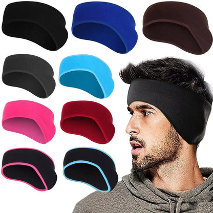Fleece Winter Ear Warmer Headband for Outdoor Sports
