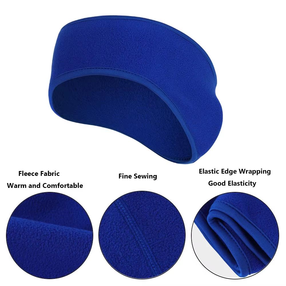 Fleece Winter Ear Warmer Headband for Outdoor Sports