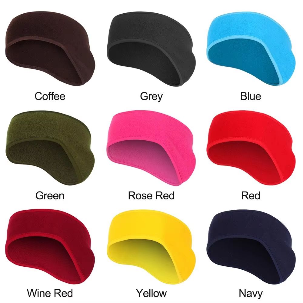 Fleece Winter Ear Warmer Headband for Outdoor Sports