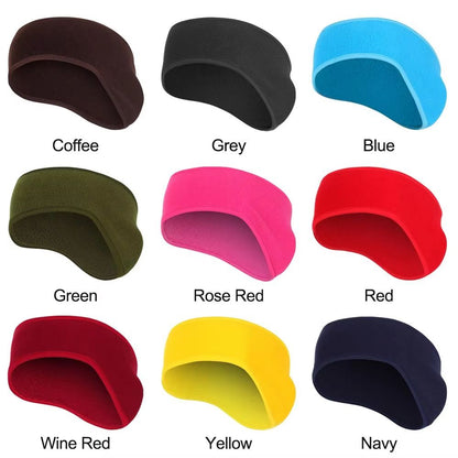 Fleece Winter Ear Warmer Headband for Outdoor Sports