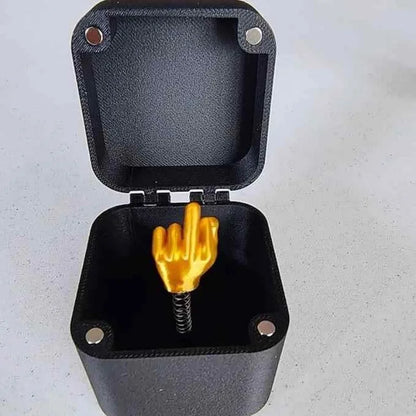 Out of the box pop-up, Middle Finger Novelty, Funny Prank Gift, Creative Desk, Home Decor, Christmas Gift