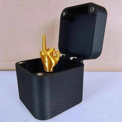 Out of the box pop-up, Middle Finger Novelty, Funny Prank Gift, Creative Desk, Home Decor, Christmas Gift