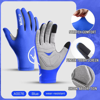 Vilico Professional Outdoor Cycling Gloves Touch-Screen Shock-Absorption