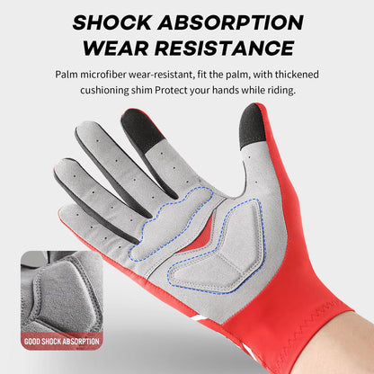 Vilico Professional Outdoor Cycling Gloves Touch-Screen Shock-Absorption