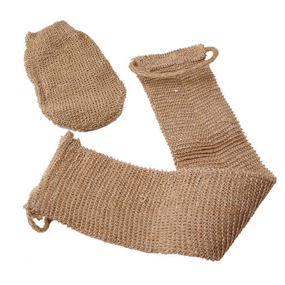 Bath Towel, Shower Towel, Back Body Exfoliating Belt, Shower Scrubber, Body Cleaning, Bathroom Shower Strap