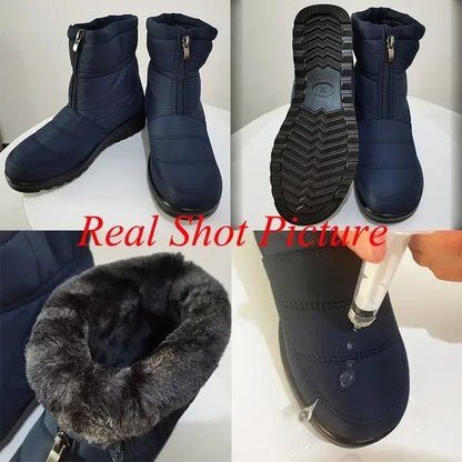 Women Waterproof Non Slip Winter Snow Boots