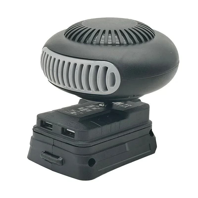Cordless Portable Space Heater Fan with Dual Heat Mode